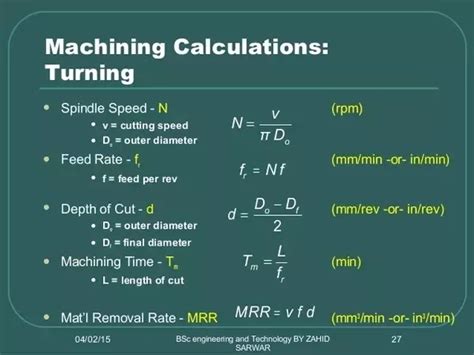 cnc spindle feed rate